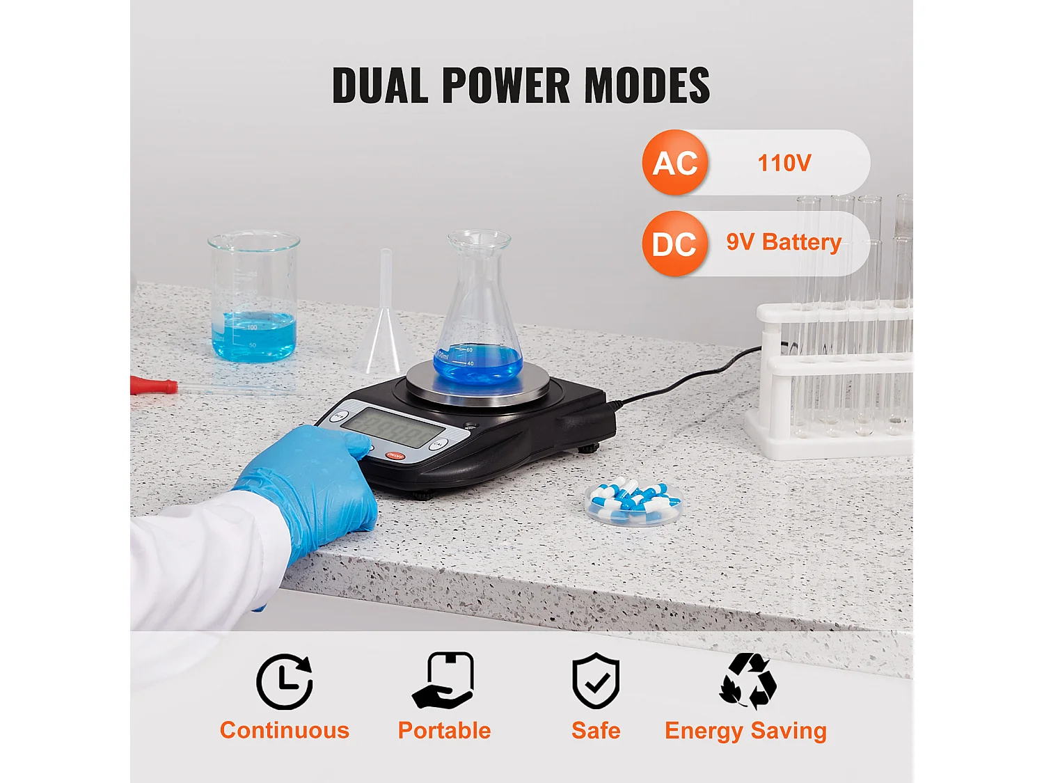 Balance Analytique SucceBuy 600 g x 0,01 g, Conversion de 6 Unités, Électronique, pour des Mesures Précises, Précision Électronique