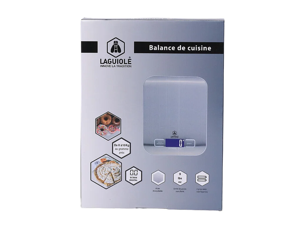 Balance de cuisine inox - 5kg