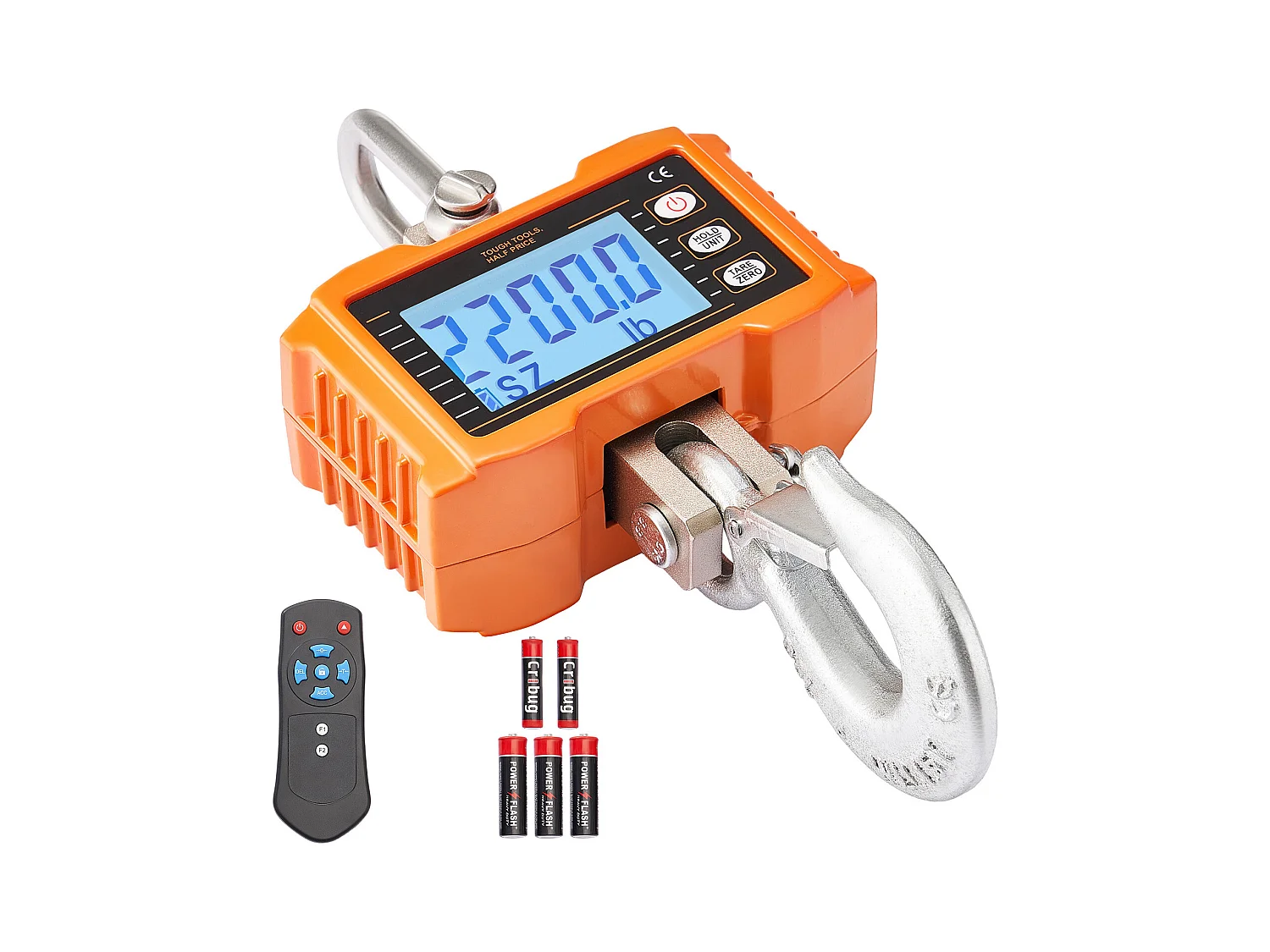 Balance Suspendue Numérique SucceBuy 1000 kg, Boîtier en Aluminium Moulé et Écran LCD, Haute Précision