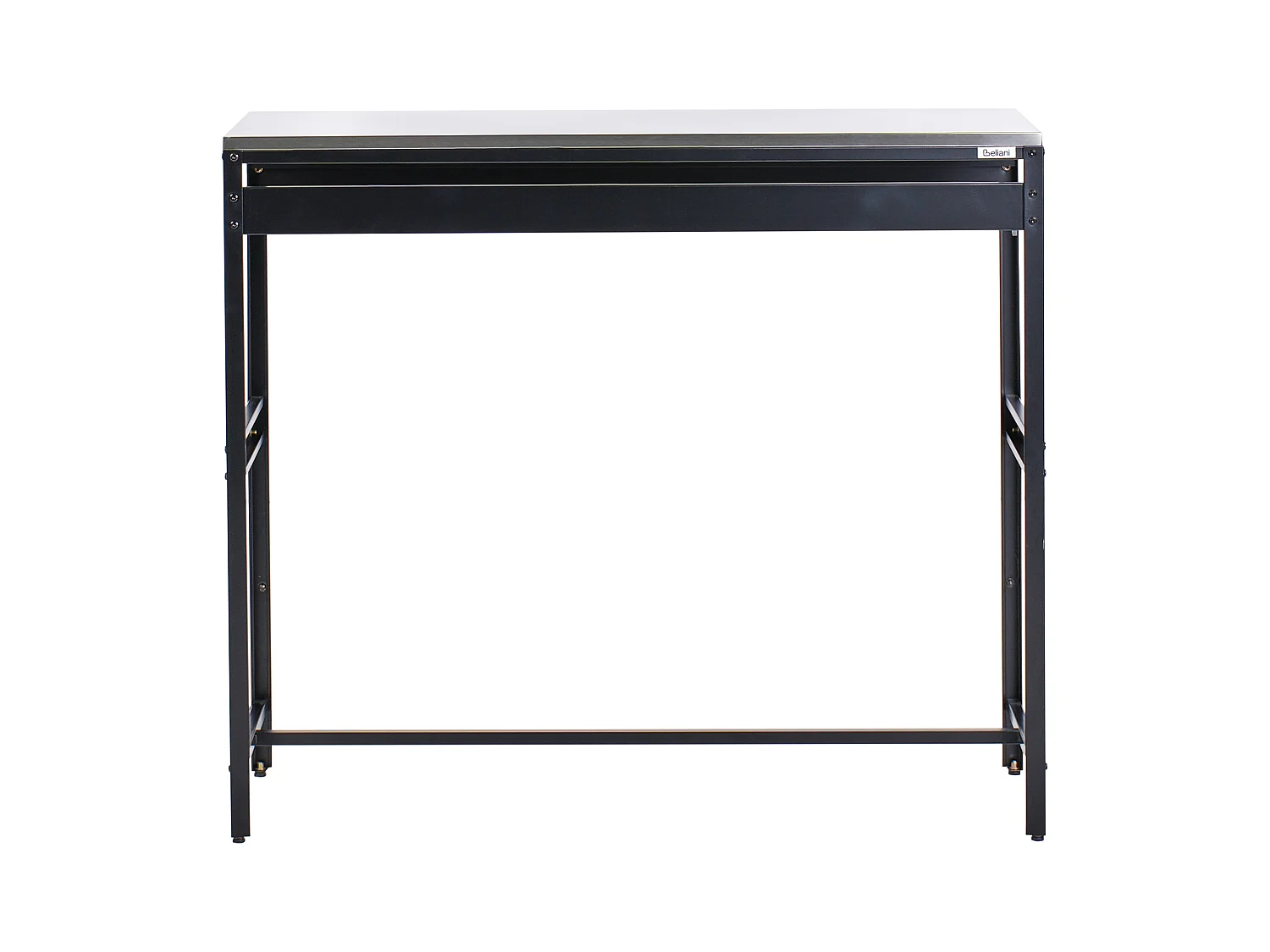 Table de bar pour l'extérieur MAENZA Noir 40 cm 120 cm Métal