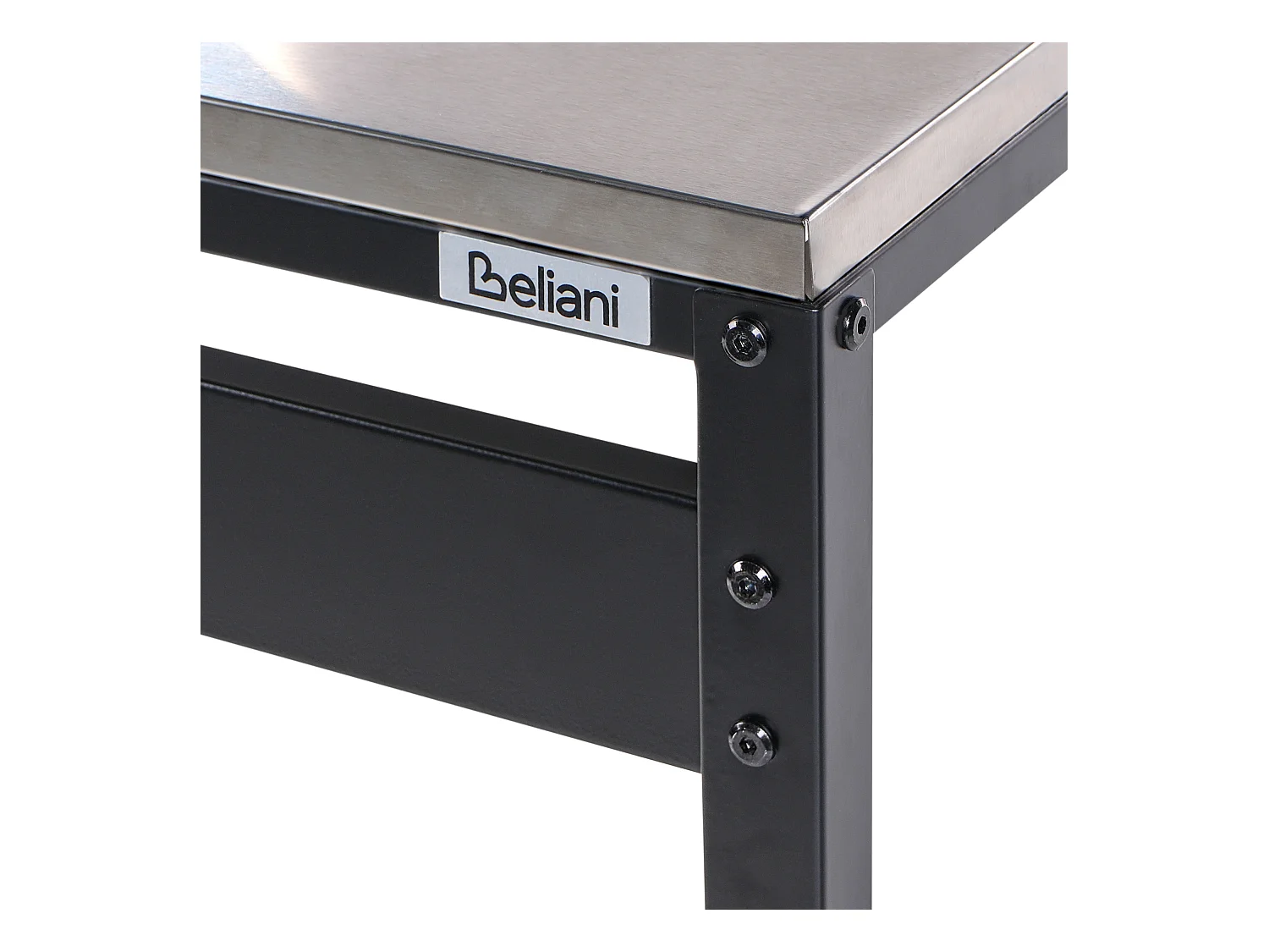 Table de bar pour l'extérieur MAENZA Noir 40 cm 120 cm Métal