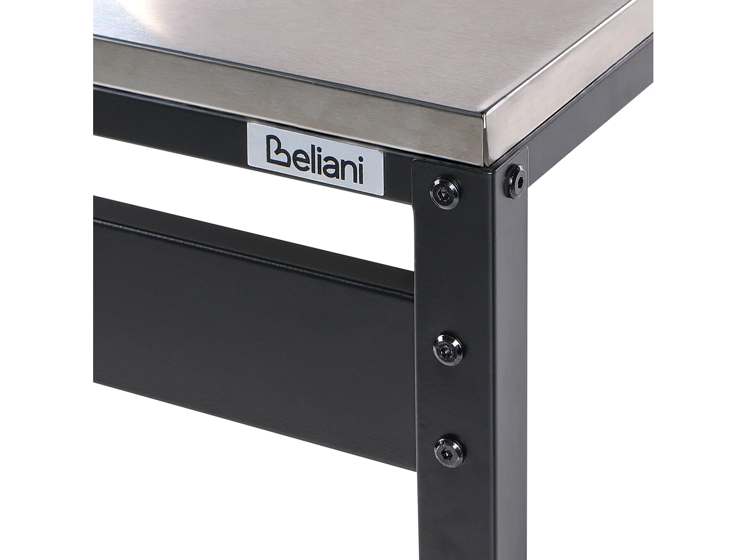 Table de bar pour l'extérieur MAENZA Noir 40 cm 120 cm Métal