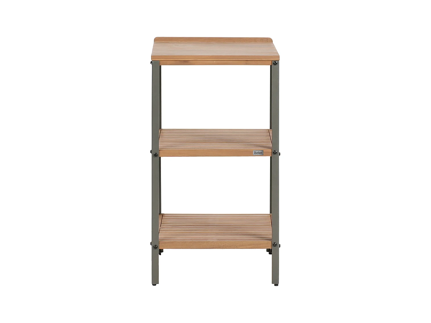 Ilot de cuisine extérieure IVREA Bois d'acacia certifié Marron