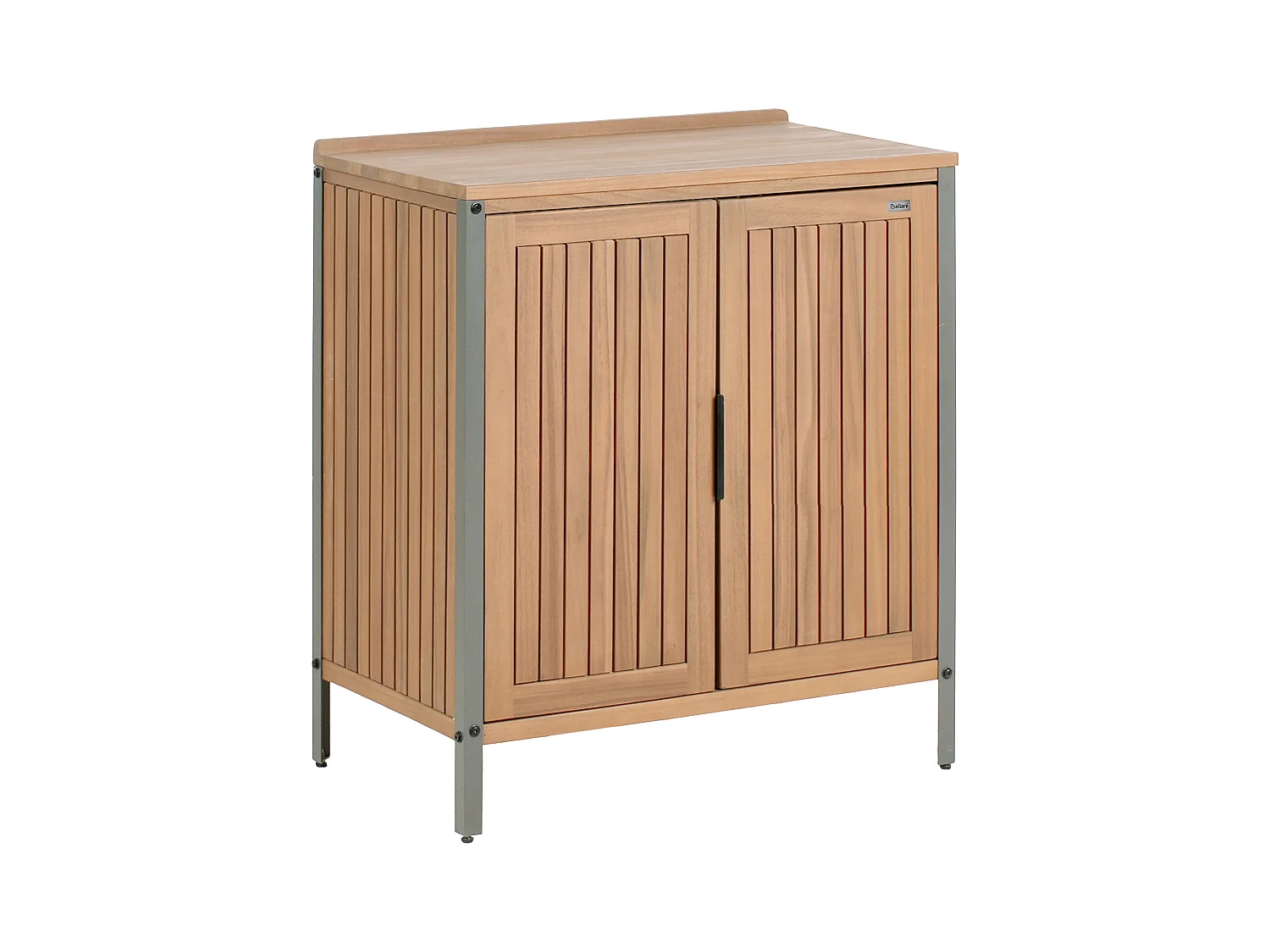 Mobile da cucina per esterni IVREA Legno di acacia certificato Marrone