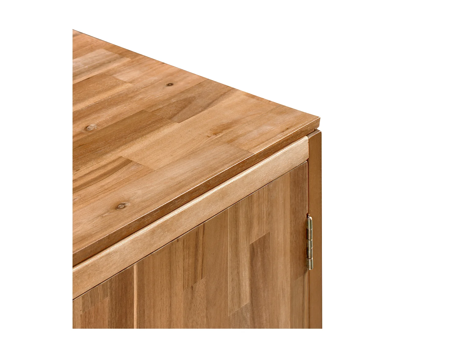 Meuble de cuisine d'extérieur VENOSA Acacia 50 cm 50 cm Marron