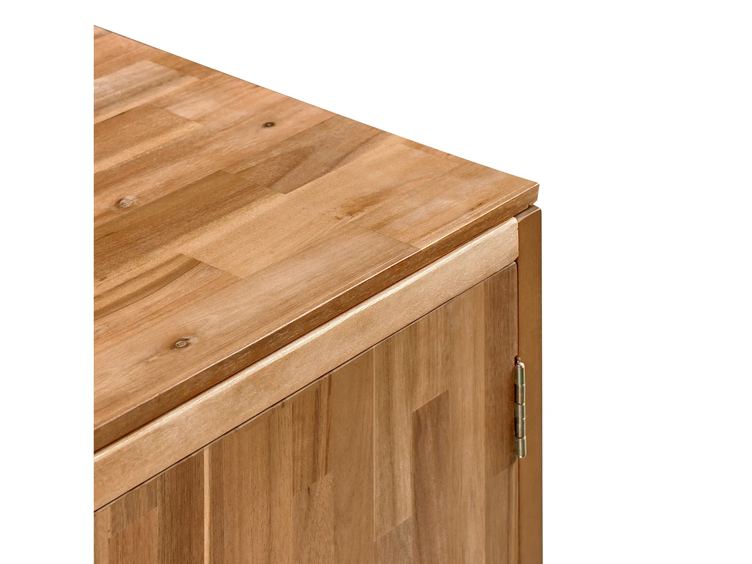 Meuble de cuisine d'extérieur VENOSA Acacia 50 cm 50 cm Marron