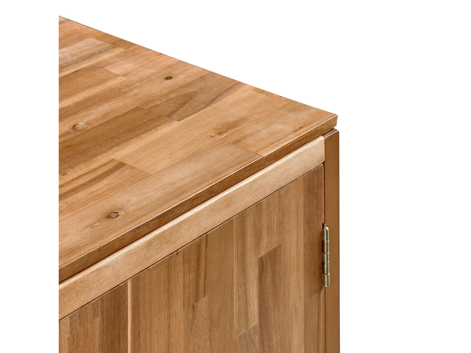 Meuble de cuisine d'extérieur VENOSA Acacia 50 cm 50 cm Marron