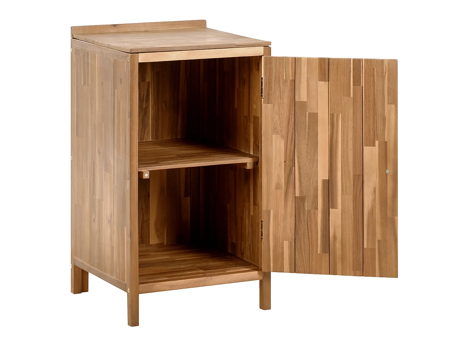 Outdoor-Küchenschrank VENOSA Akazienholz 50 cm 50 cm Braun