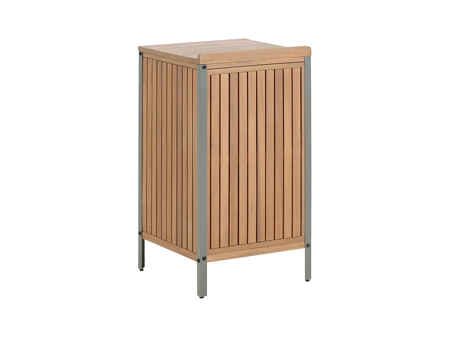 Meuble de cuisine d'extérieur IVREA Bois d'acacia certifié Marron