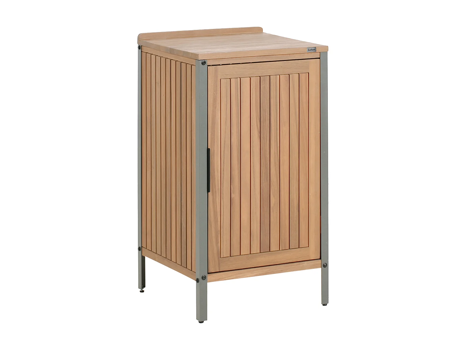 Meuble de cuisine d'extérieur IVREA Bois d'acacia certifié Marron