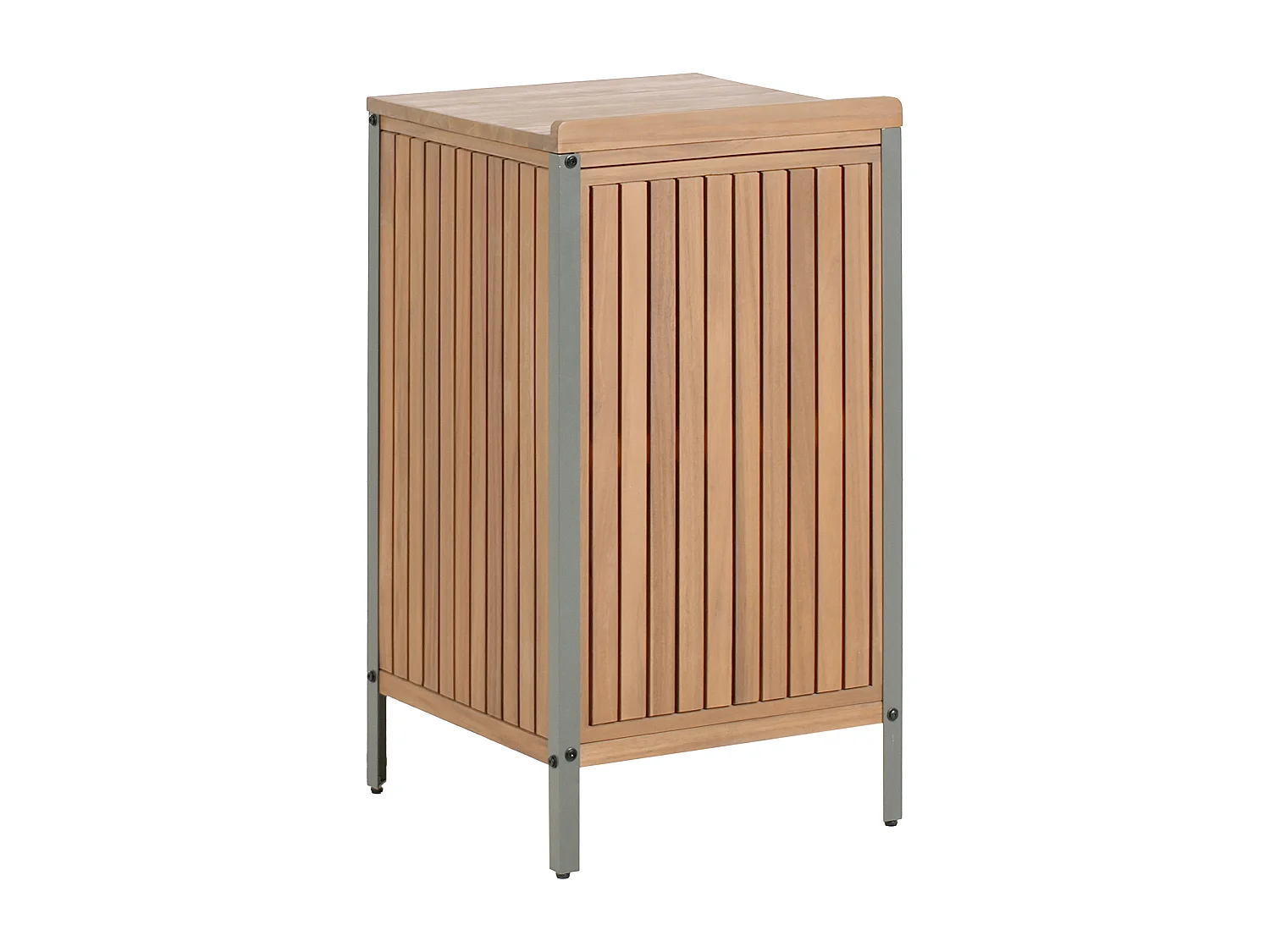 Meuble de cuisine d'extérieur IVREA Bois d'acacia certifié Marron