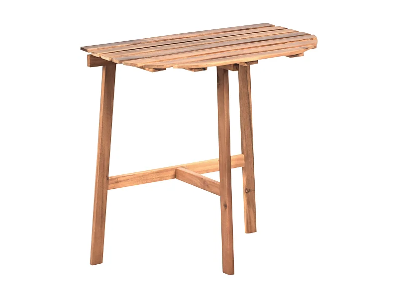 Stolik bistro OSIGO 44 cm 70 cm Brązowy