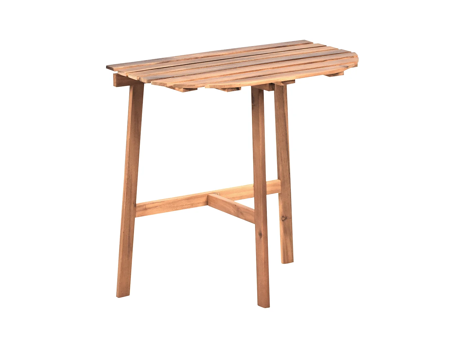 Outdoor Bistrotisch OSIGO 44 cm 70 cm Braun