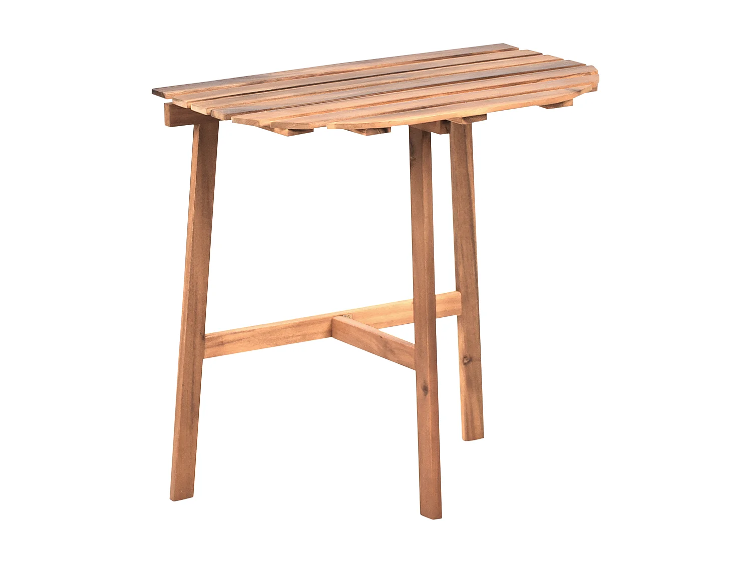 Mesa bistrô OSIGO 44 cm 70 cm Castanho