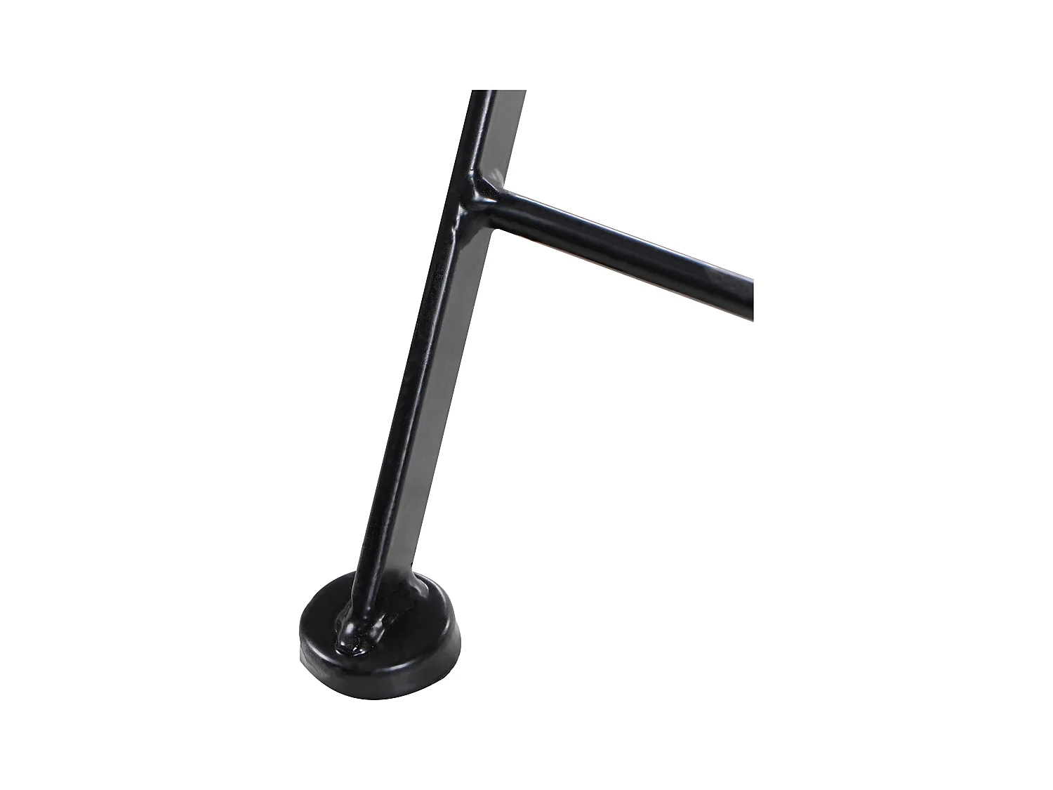 Set di 2 sedie da giardino CORIANO Pieghevole Metallo Nero