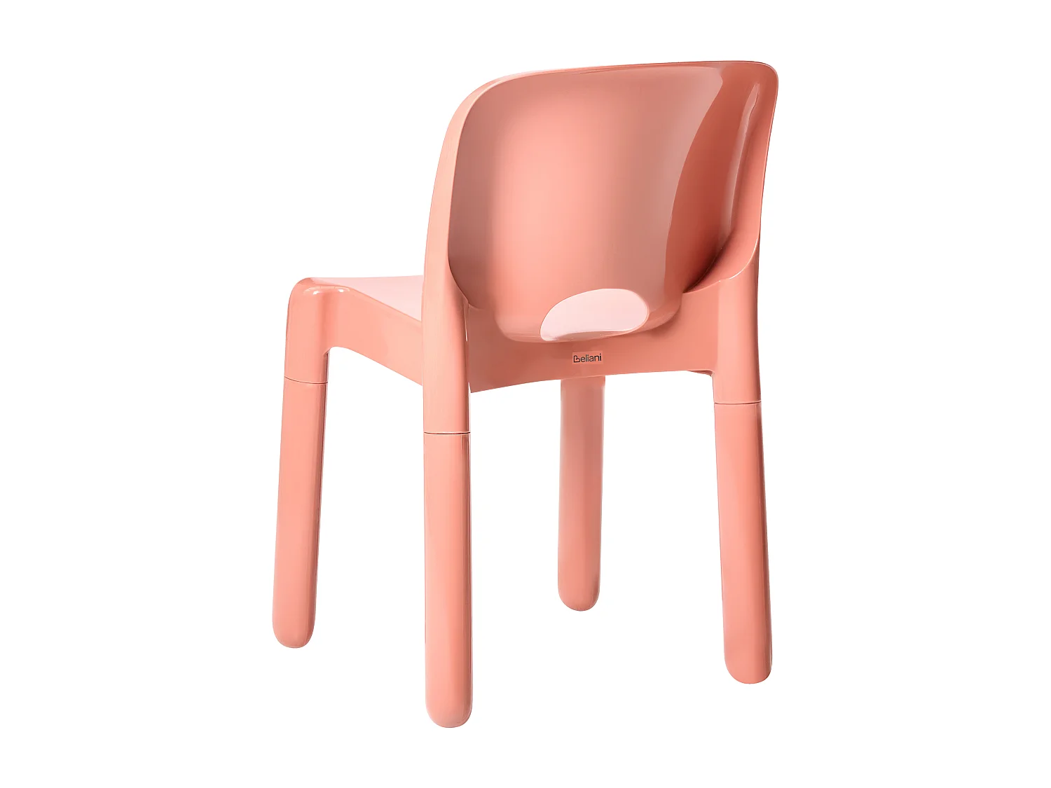 Lot de 4 chaises de jardin BETIM Corail