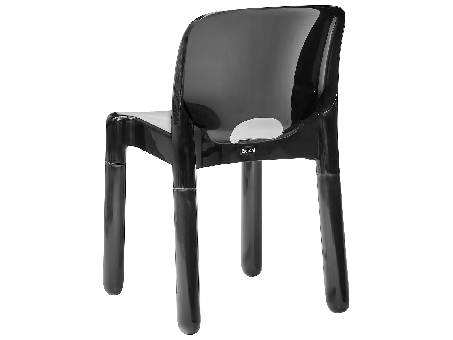Conjunto de 4 cadeiras de jardim BETIM Preto