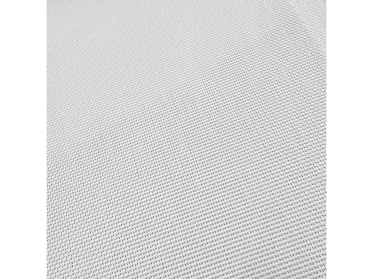 Silla de jardín Ilona blanco (lote de 2)