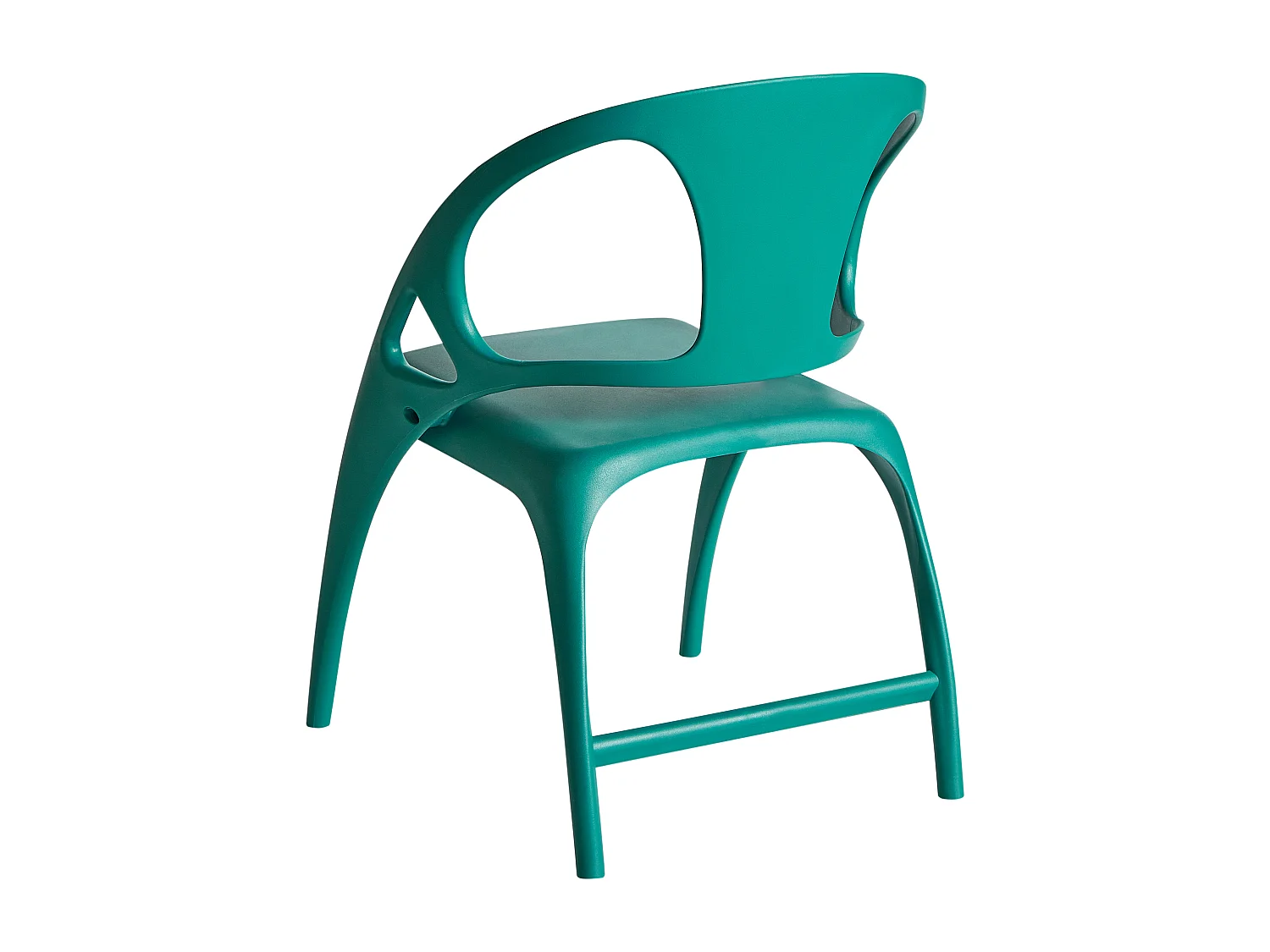 Lot de 4 chaises de jardin Pliant NEMI Bleu paon