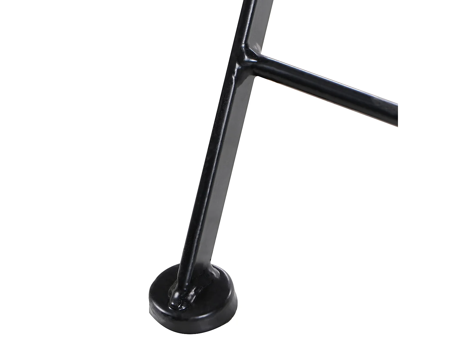 Gartenstuhl 2er Set CHAPECO klappbar Metall Schwarz