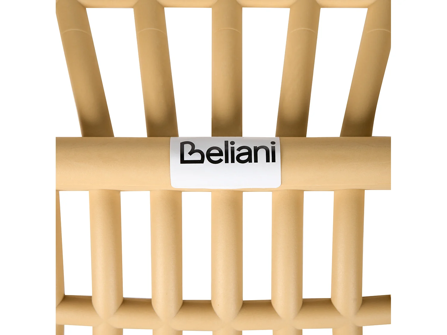 Lot de 4 chaises de jardin ANDORA Beige