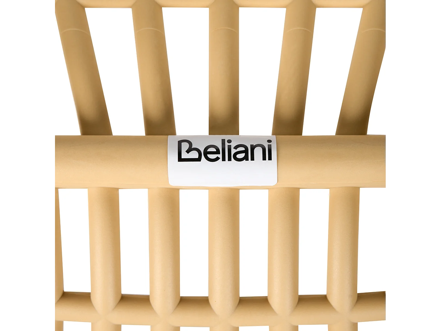 Lot de 4 chaises de jardin ANDORA Beige