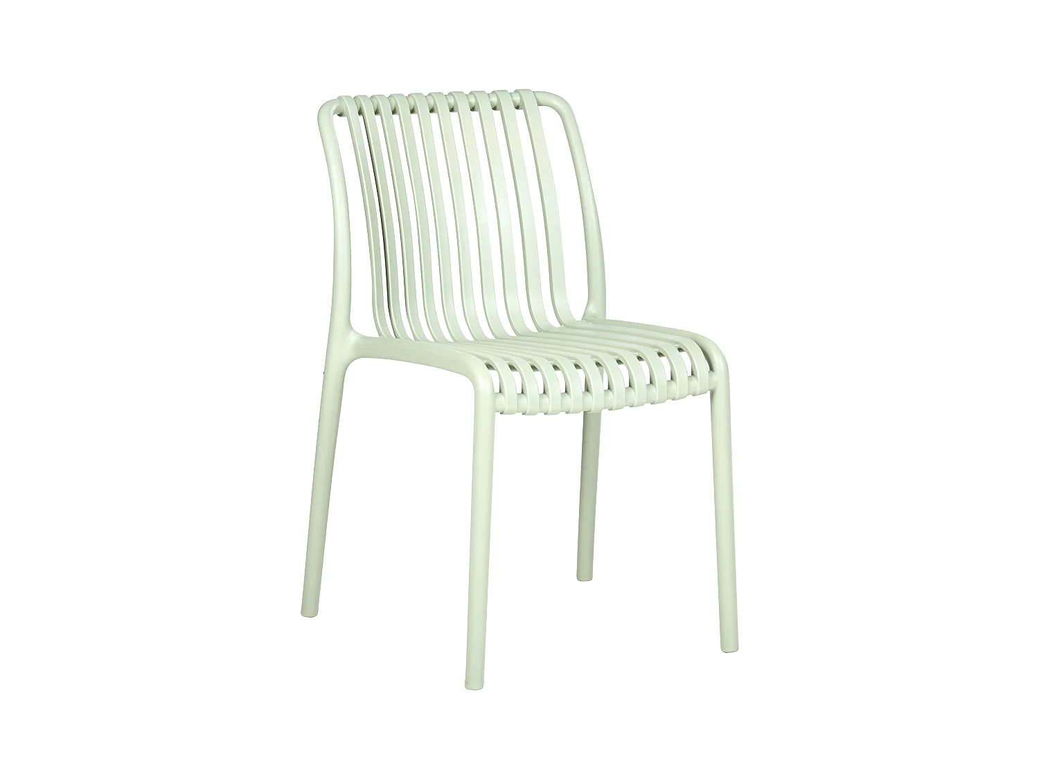 Lot de 4 chaises de jardin ARICCIA Vert clair