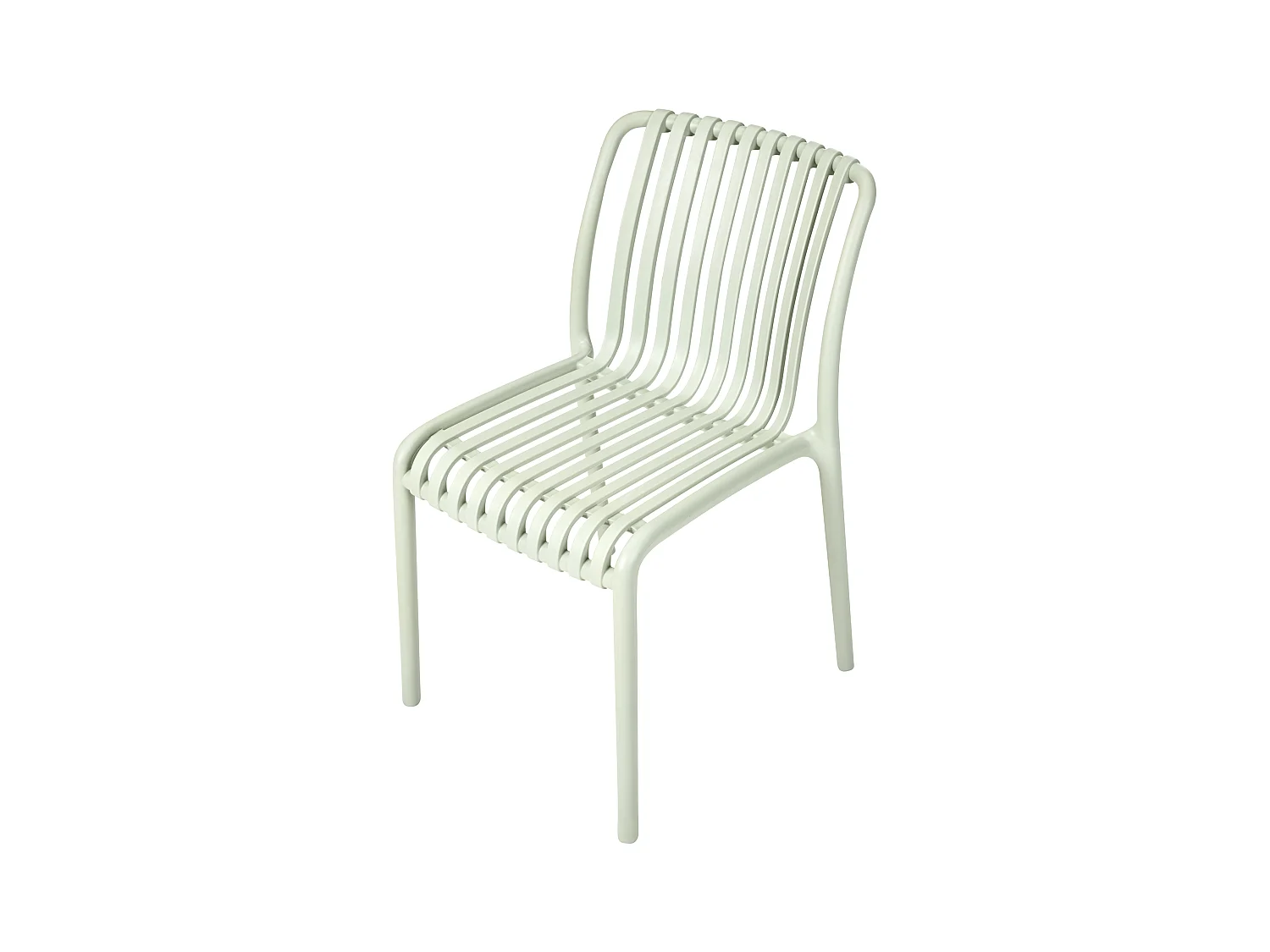 Set van 4 tuinstoelen ARICCIA Lichtgroen