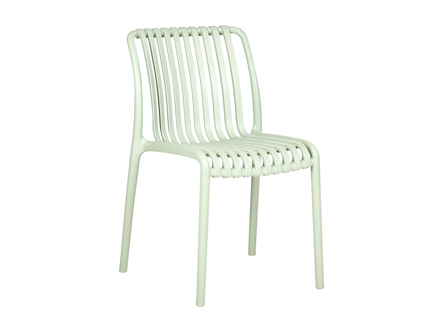 Set van 4 tuinstoelen ARICCIA Lichtgroen