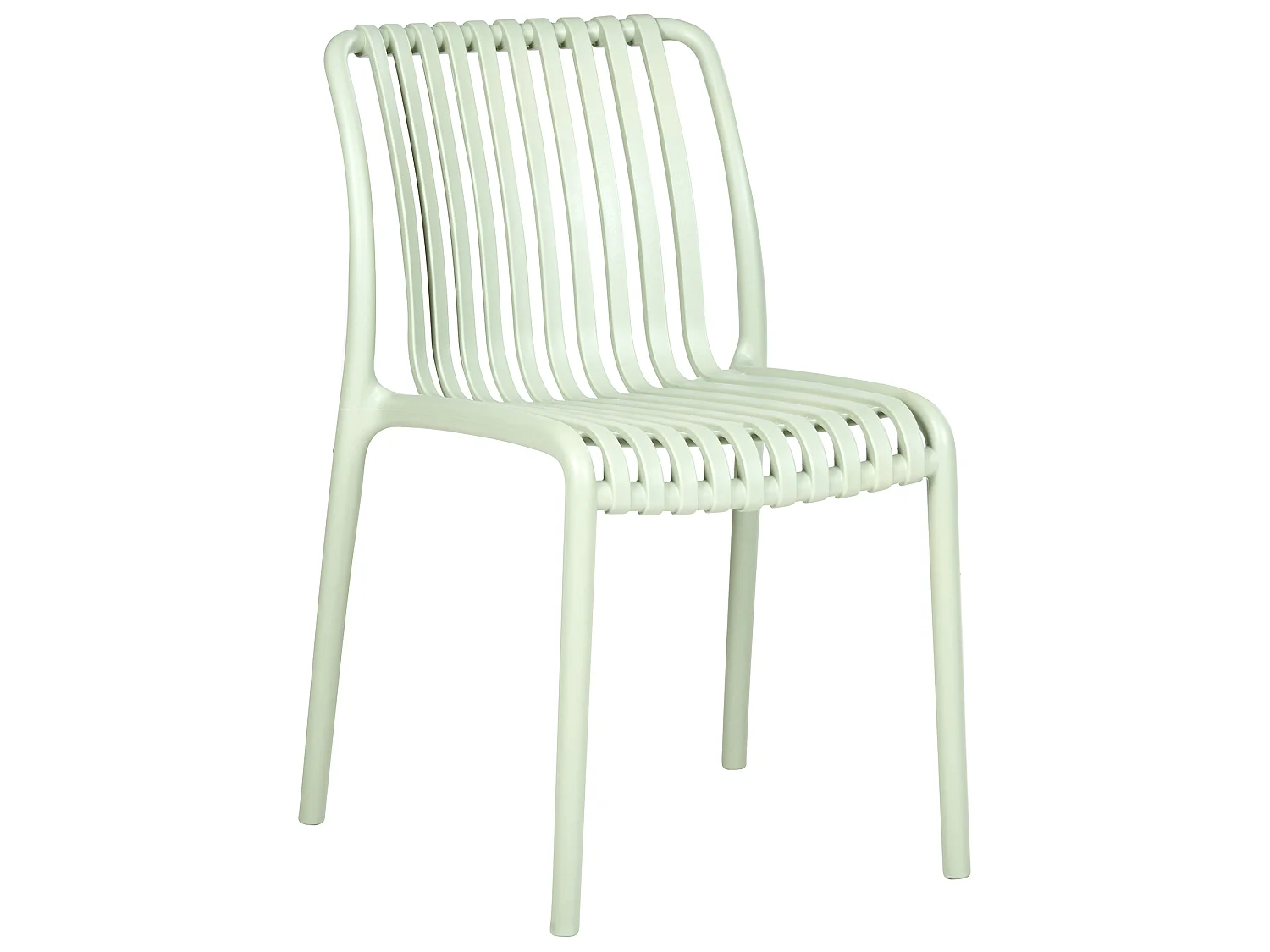 Lot de 4 chaises de jardin ARICCIA Vert clair