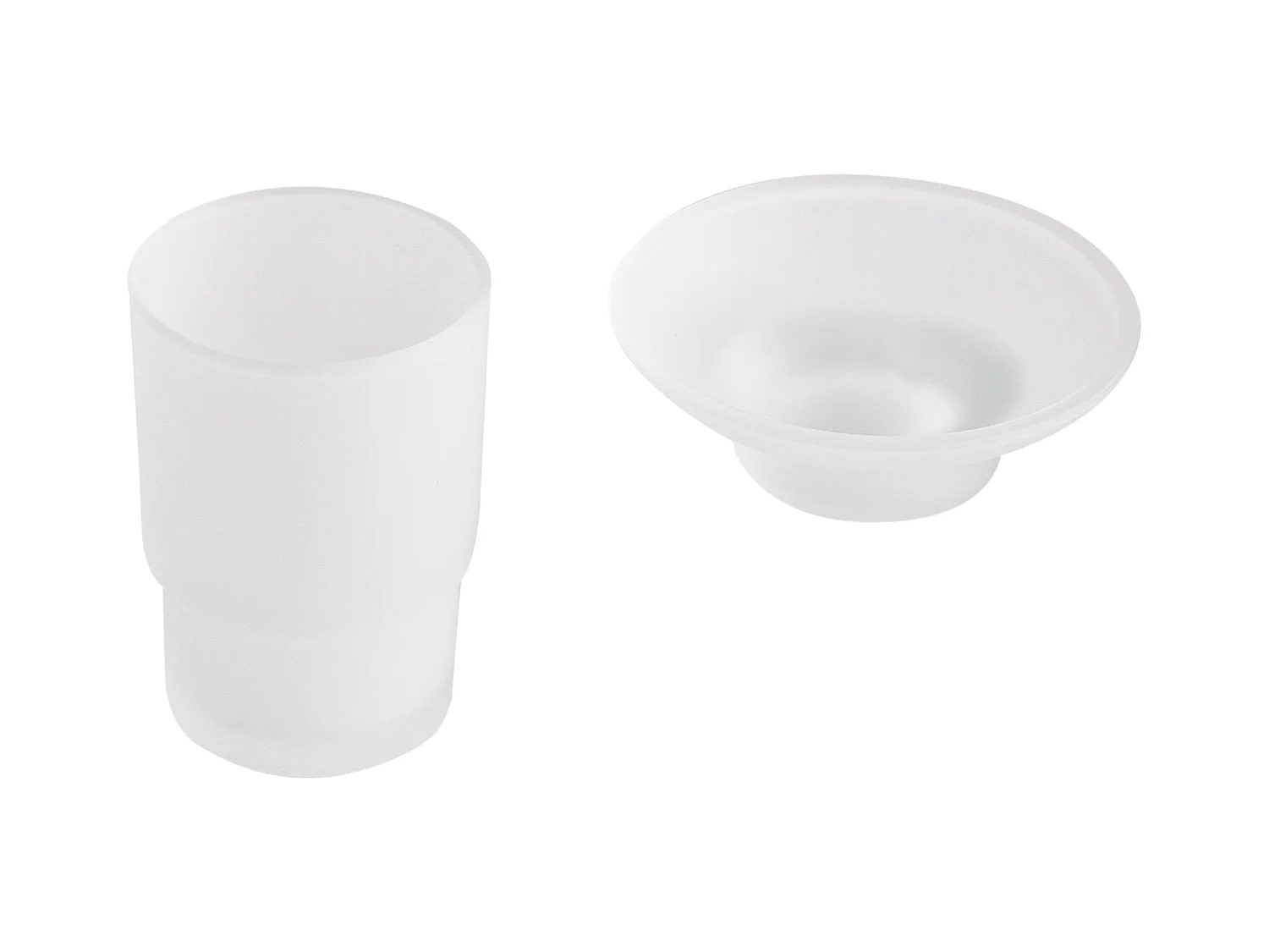 Lot de 6 pièces de quincaillerie pour salle de bain TALARA avec porte-serviettes et crochets Argenté