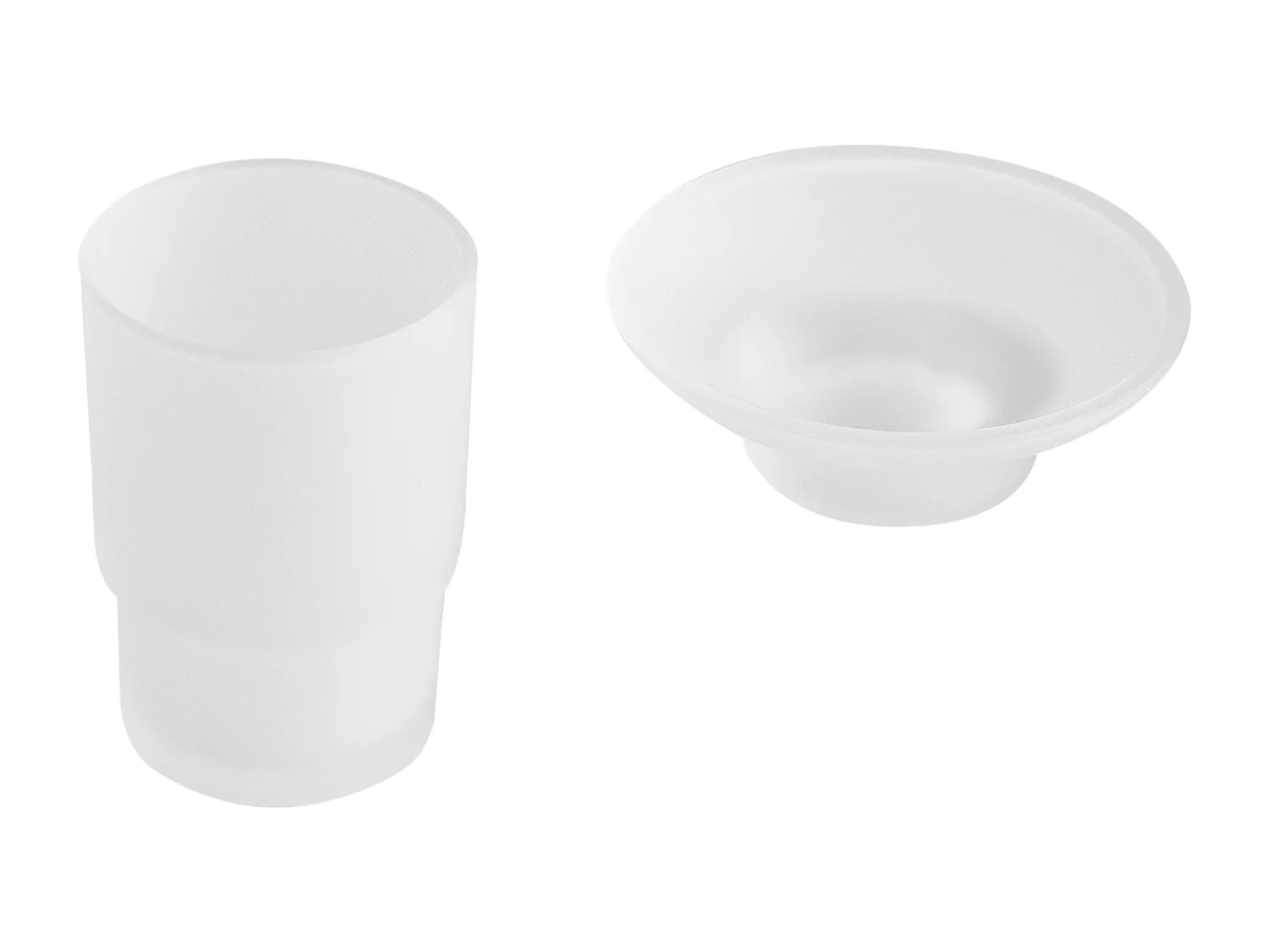 Lot de 6 pièces de quincaillerie pour salle de bain TALARA avec porte-serviettes et crochets Argenté