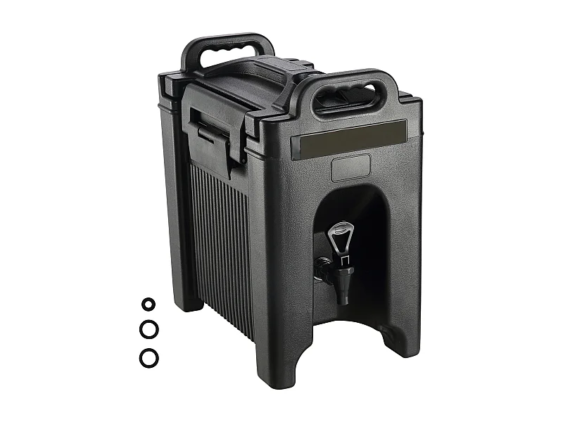 Distributeur SucceBuy de Boissons Isotherme de 9.5 L, pour Boissons Chaudes et Froides, PEBD de Qualité Alimentaire