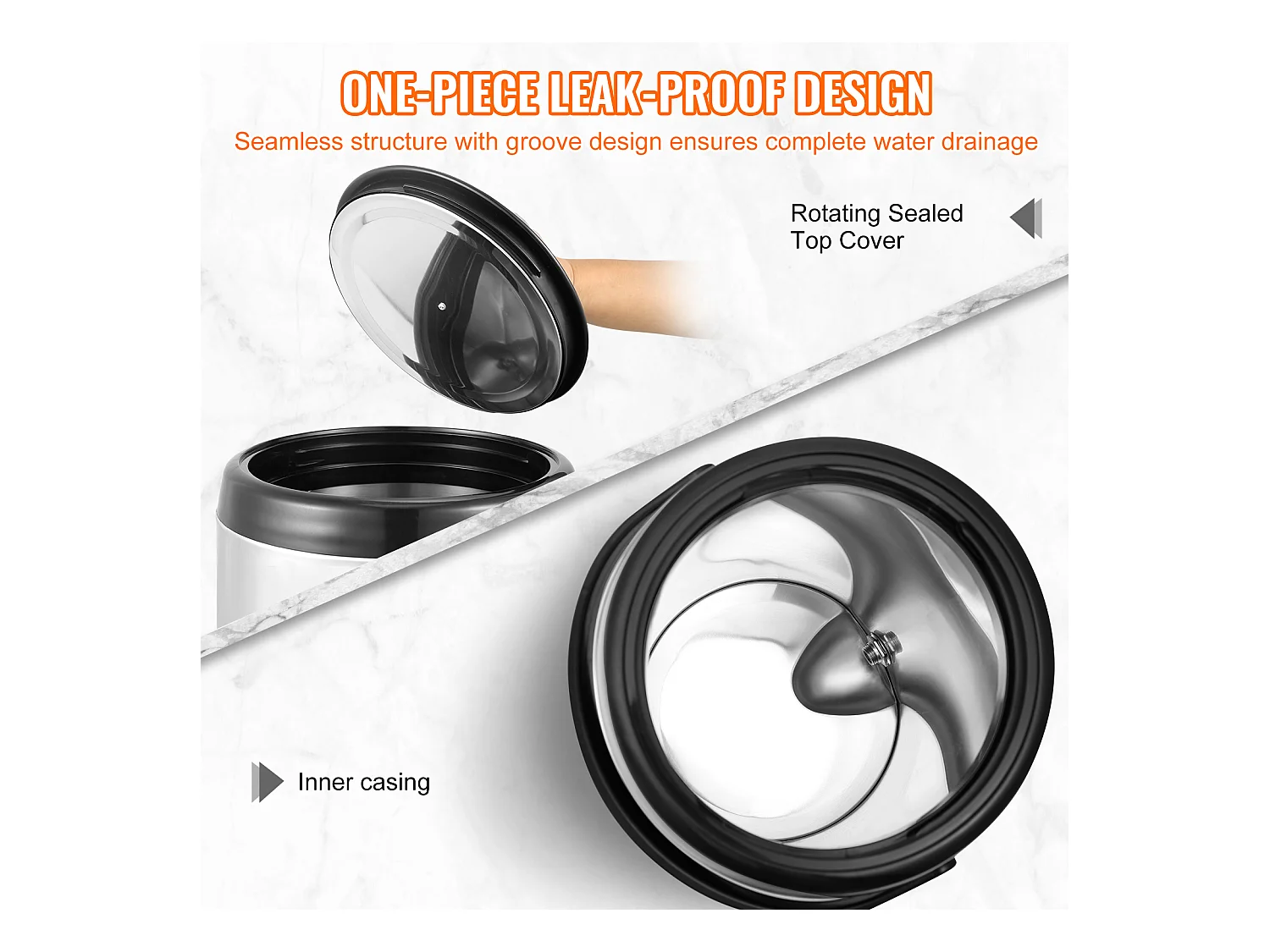 Getränkespender SucceBuy Isoliert SucceBuy 9.2L aus Edelstahl mit Hahn, Lebensmittelqualität für Restaurants