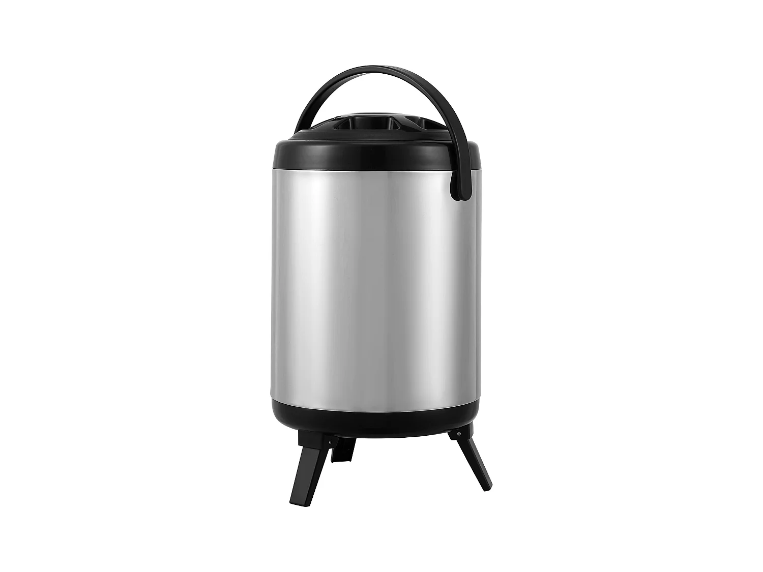 Distributeur SucceBuy de Boissons Chaudes et Froides Isolé 6L en Acier Inoxydable avec Robinet, Qualité Alimentaire pour Restaurants