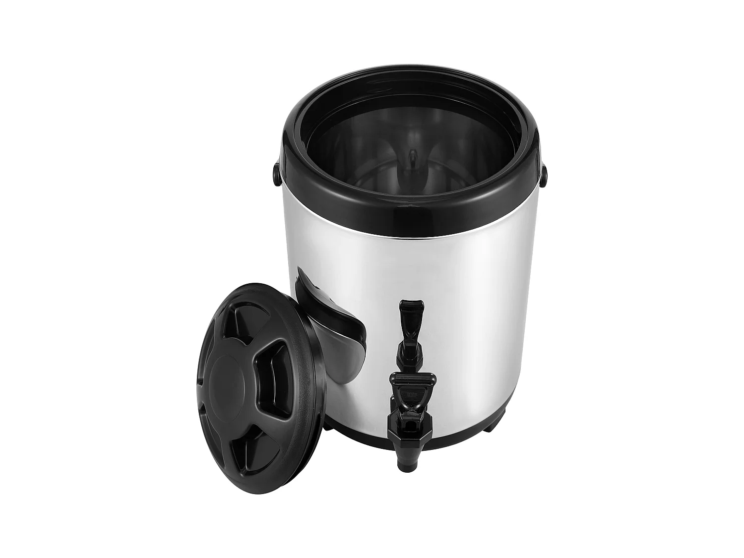 Distributeur SucceBuy de Boissons Chaudes et Froides Isolé 6L en Acier Inoxydable avec Robinet, Qualité Alimentaire pour Restaurants