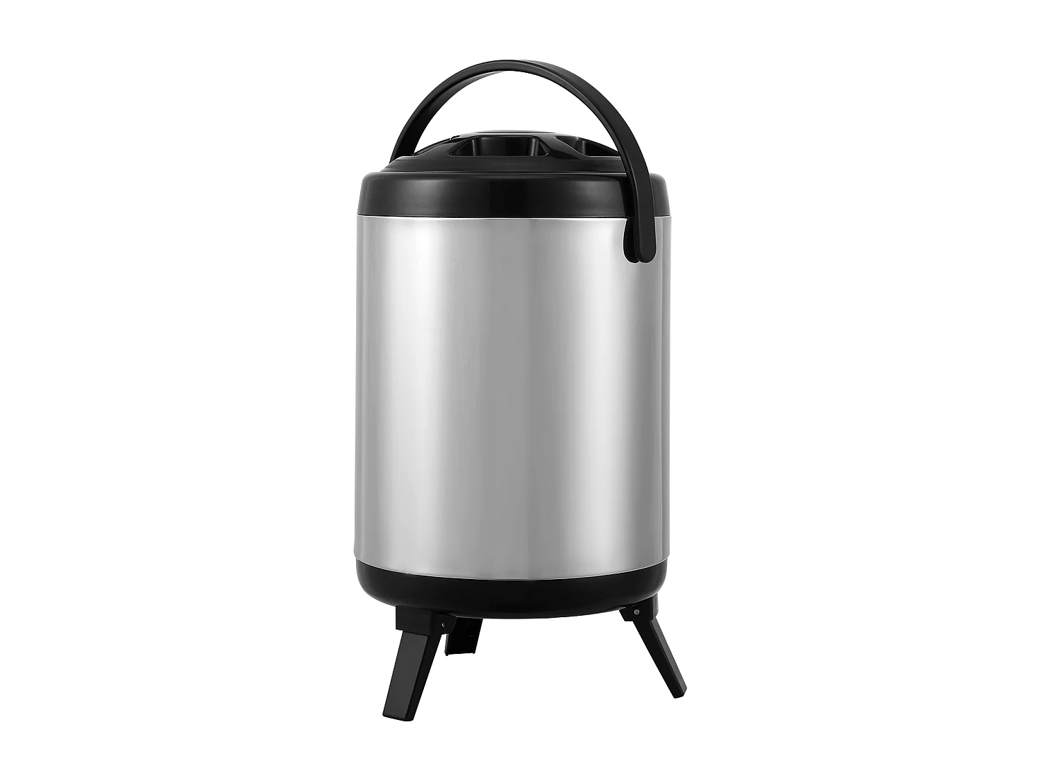 Distributeur SucceBuy de Boissons Chaudes et Froides Isolé 6L en Acier Inoxydable avec Robinet, Qualité Alimentaire pour Restaurants