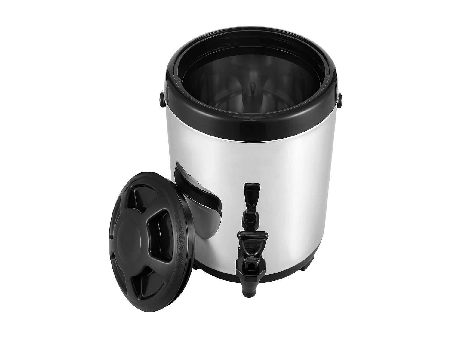 Distributeur SucceBuy de Boissons Chaudes et Froides Isolé 6L en Acier Inoxydable avec Robinet, Qualité Alimentaire pour Restaurants