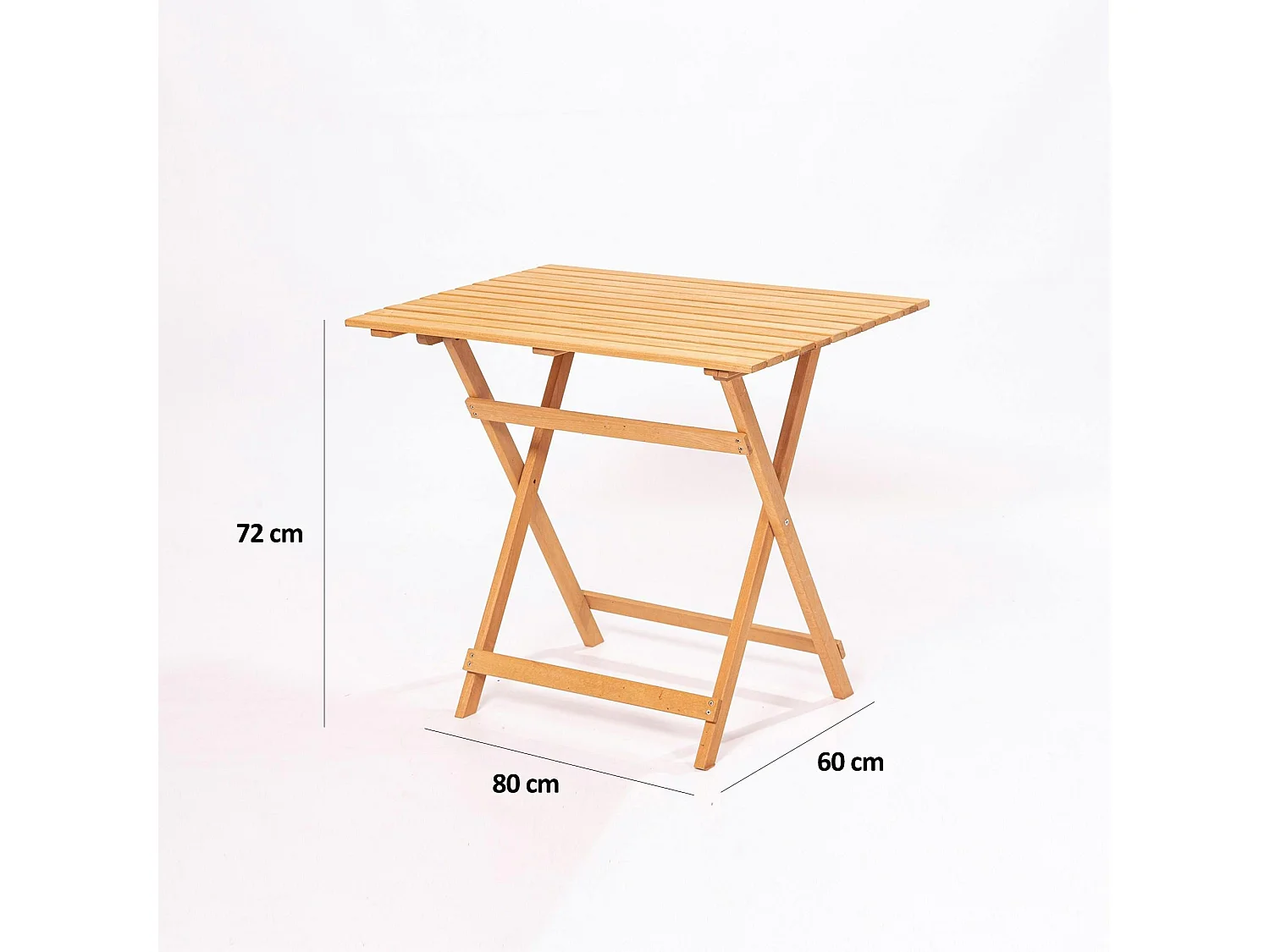 Salon de jardin balcon - pliant, confort (5 pièces) SORA