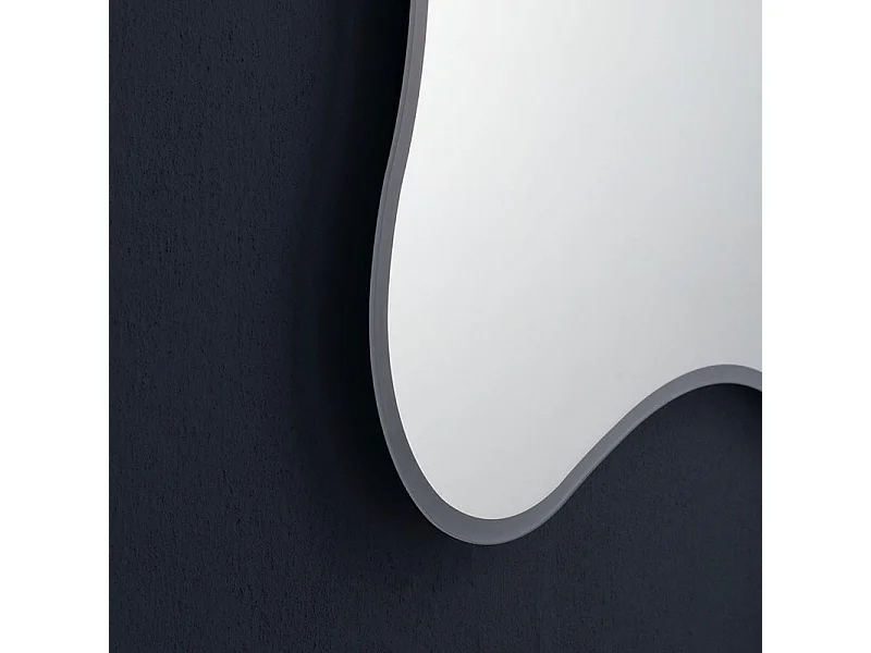 LED-Spiegel in Gresham-Form, umkehrbar, mit hinterleuchtetem Rahmen, 120 x 90 cm