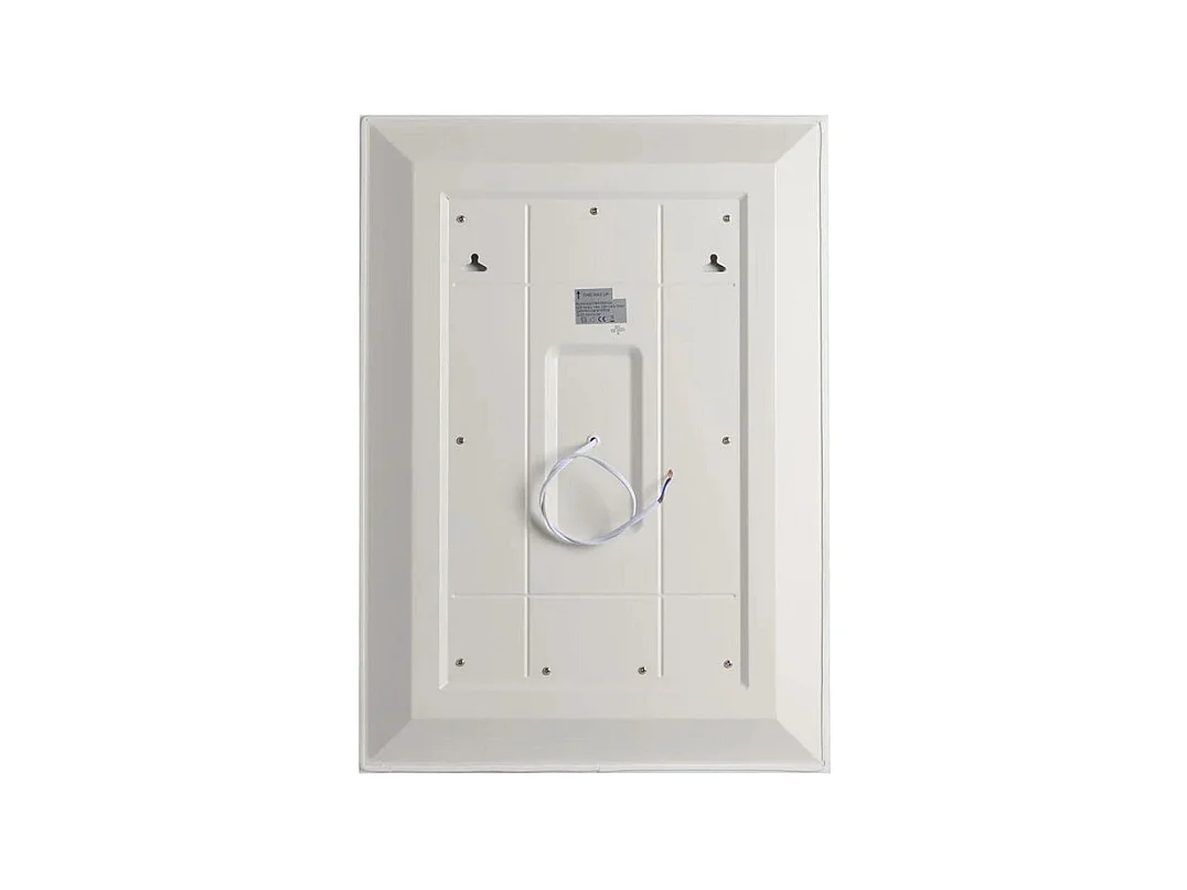 Miroir LED rectangulaire "Fresno" avec cadre lumineux décoré de fleurs cm 50x70