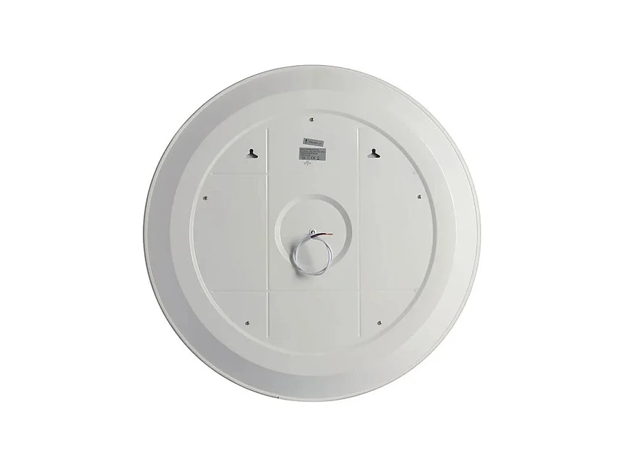 Écran tactile mural rond à LED « Mosaïque » avec insert satiné et coloré cm 80x80h