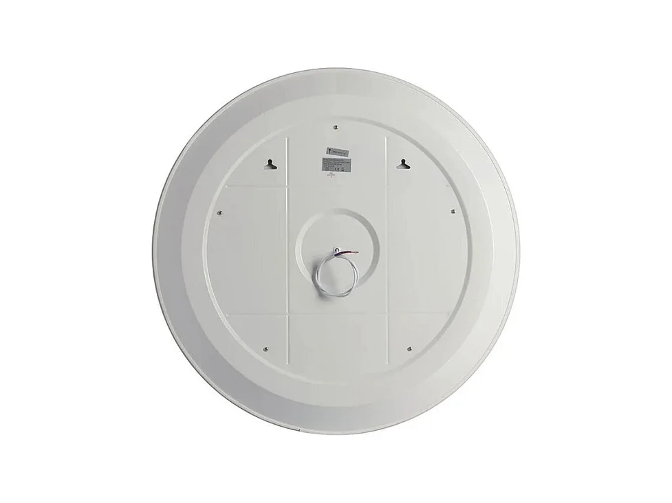 Écran tactile mural rond à LED « Mosaïque » avec insert satiné et coloré cm 80x80h