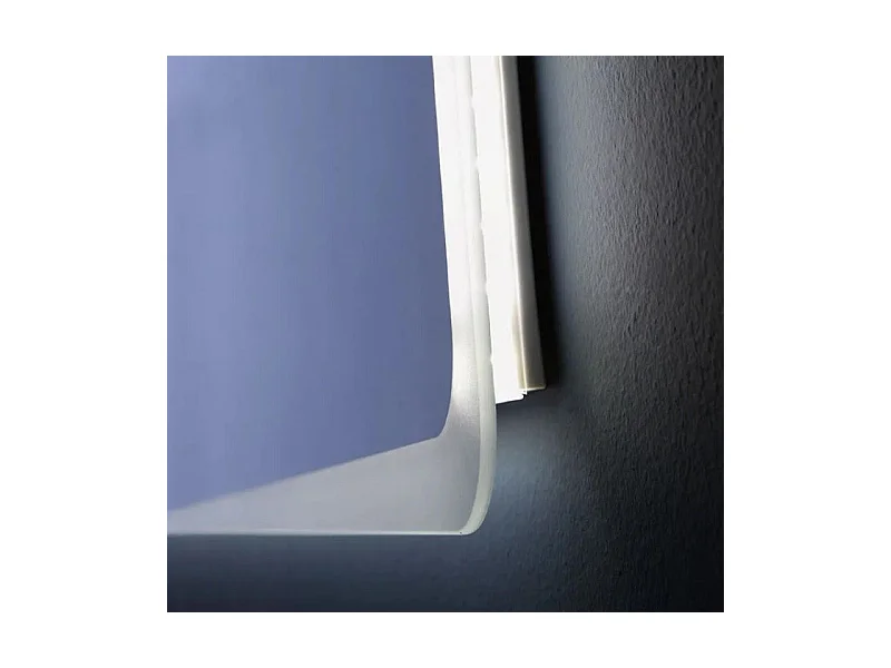 Specchio a led stondato da bagno "Dallas" con cornice illuminata cm 120x60h