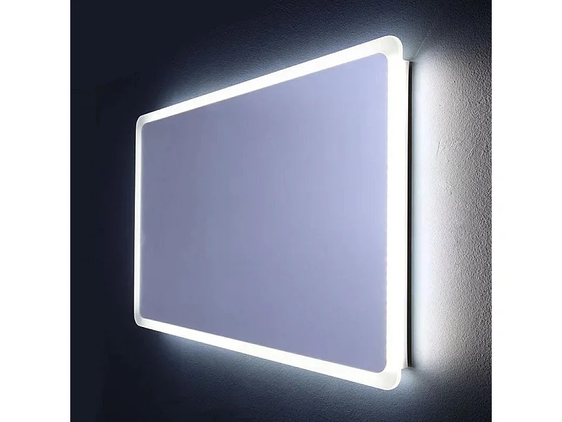 Lustro łazienkowe okrągłe LED "Dallas" z podświetlaną ramą cm 120x60h