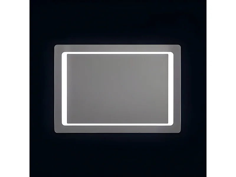 Lustro z ramą LED "Portland" prostokątne odwracalne cm 100x70h