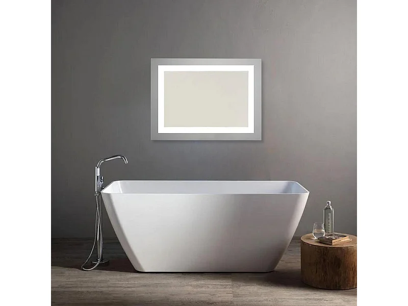 Lustro LED prostokątne "Serena" odwracalne z włącznikiem dotykowym cm 120x70h