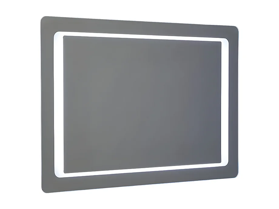 Specchio con cornice a led "Portland" rettangolare reversibile cm 60x80h