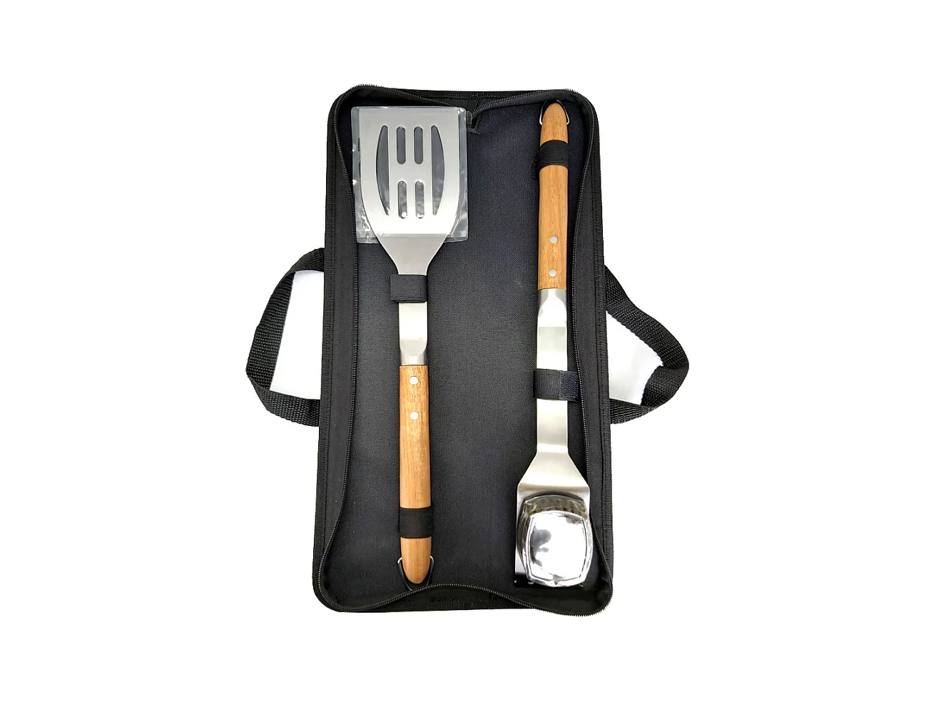 Spatule et brosse pour barbecue