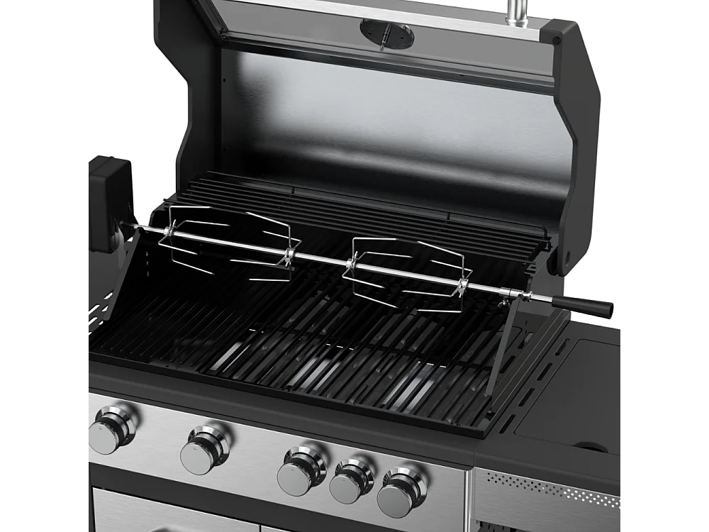 Kit de rôtisserie noir